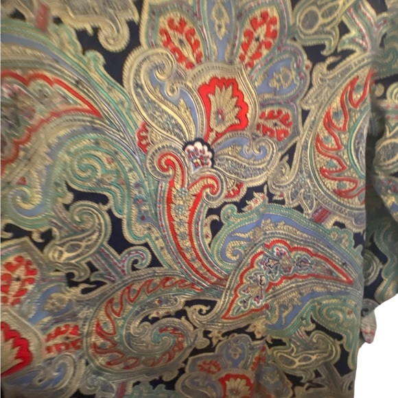 Chaps cotton paisley shirt - Picture 7 of 8